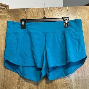 Lululemon blue shorts